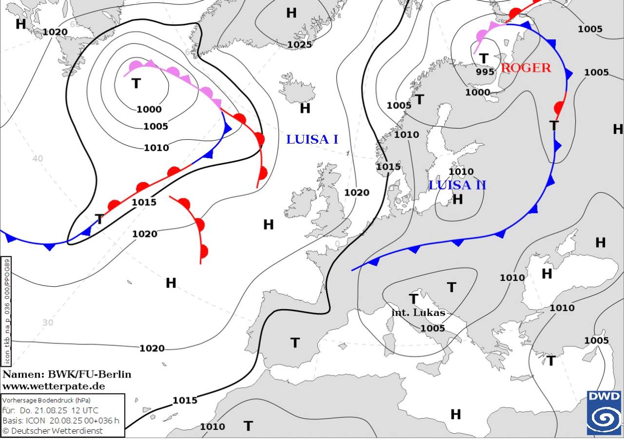В Украину сунет холодный фронт с дождями и грозами: синоптик показала карту погоды